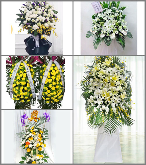福建漳州平和县霞寨镇建设村白事花篮预定